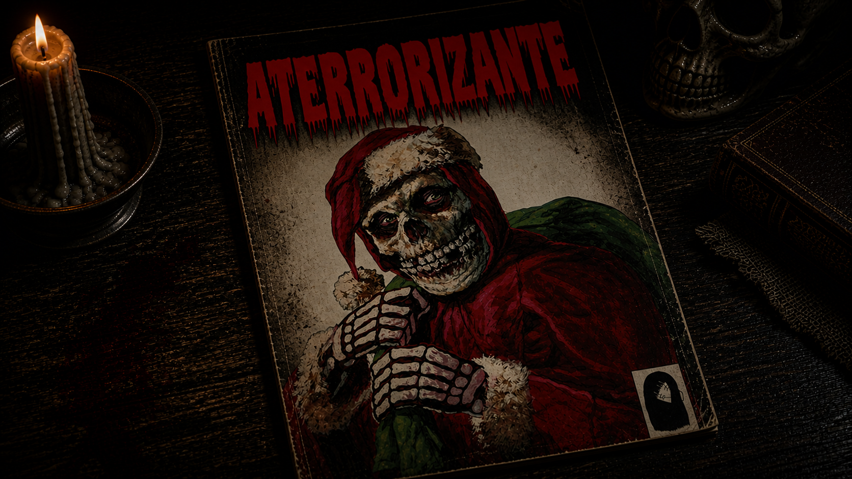 Capa do e-book Revista Aterrorizante Especial de Natal - Clã do Terror
